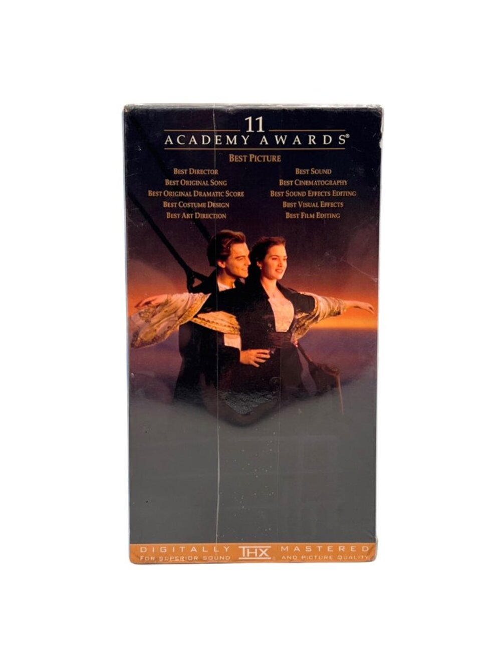 Titanic 1997 VHS 2-Tape Set Digitally THX Mastered Sealed Collectors Edition NEW - Picture 2 of 9